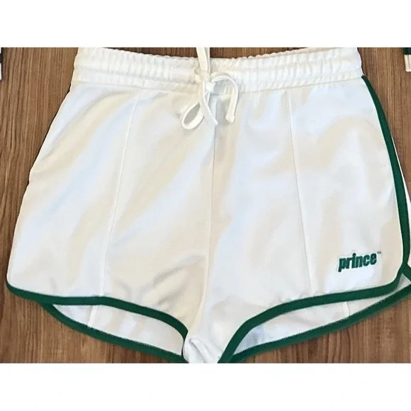 Prince Pickleball Outfit Set Womens Cable Knit Sweater XS + Shorts Small White - Picture 6 of 14